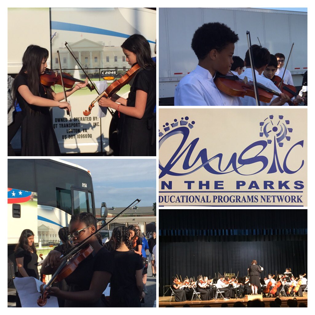 <a href="/HolmesMS_FCPS/">Holmes MS-FCPS</a> orchestra, band, &amp; chorus students performed @ Music in the Park. Now they are enjoying the day <a href="/Hersheypark/">Hersheypark</a>!
