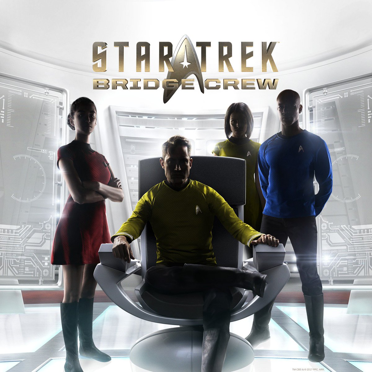 sandboxhq's tweet photo. Test your crew in space! Brand new Star Trek multiplayer experience is live in @sandboxhq with @htcvive Book here: https://t.co/6rveOYfIQy https://t.co/4pfEtCTIpm