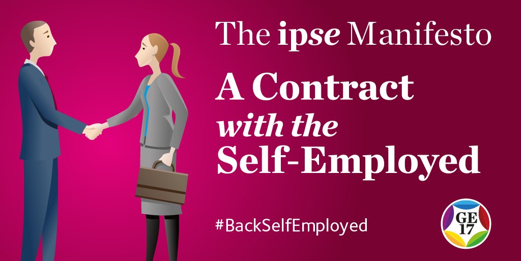 teamIPSE's tweet photo. Our #GE2017 advertising campaign is over soon but we will continue to engage the new government with our #BackSelfEmployed manifesto https://t.co/fTp9sEdTHg