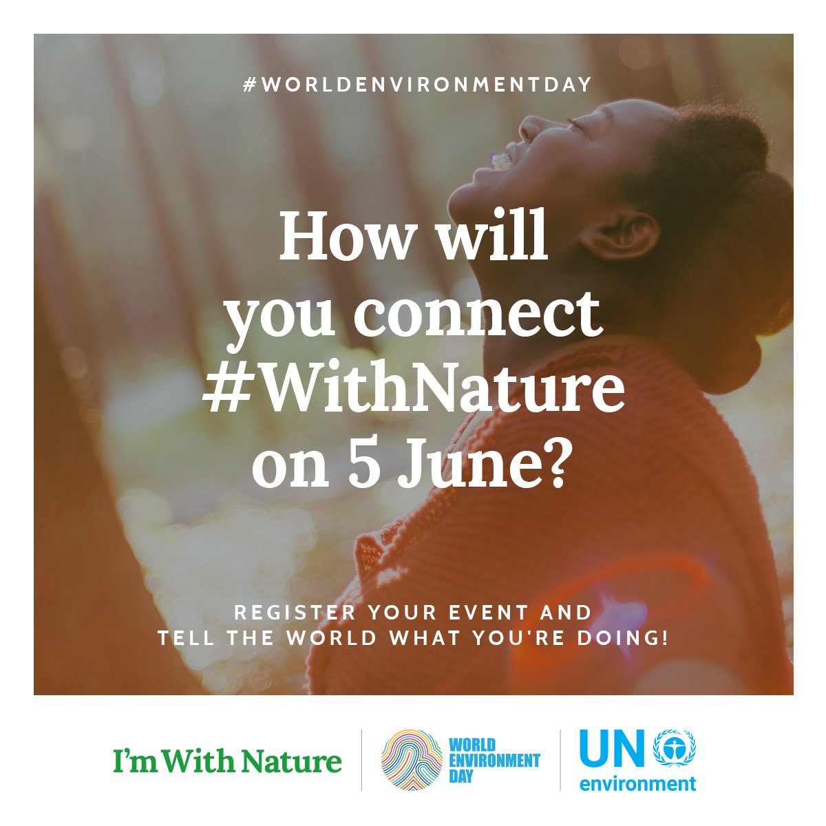 UNEP's tweet photo. A daily dose of nature does us well. What are you planning to do on #WorldEnvironmentDay? Register: https://t.co/yHvyZoyhJf #WithNature https://t.co/ru7aps55Dy