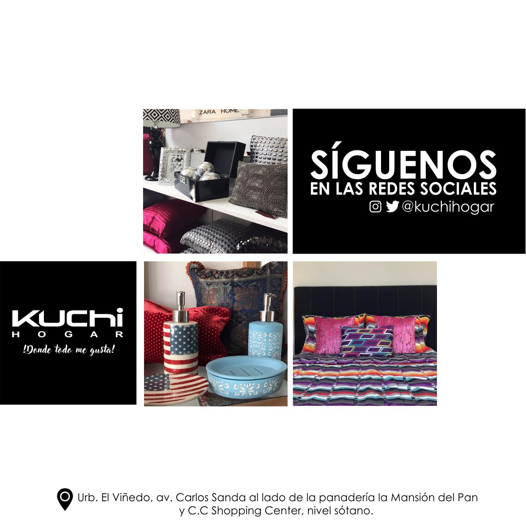 KuchiHogar's tweet image. Sigue nuestras redes sociales #KuchiHogar ¡Donde todo me gusta! #Valencia #Deco #Hogar #BuenViernes #Venezuela