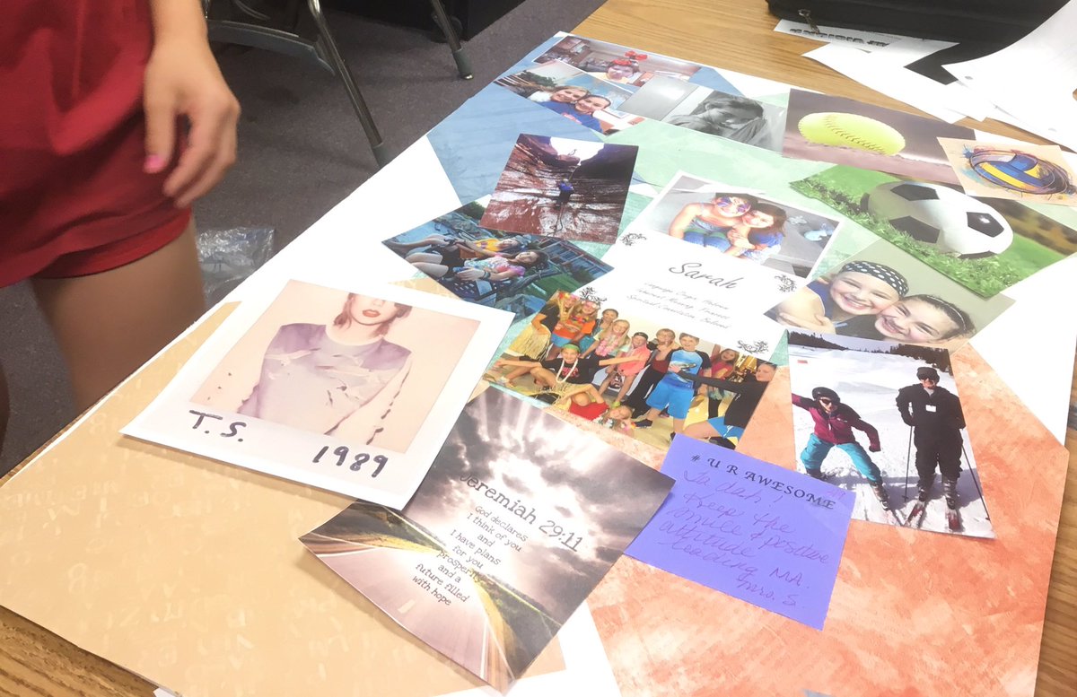 EDLisaHartman's tweet photo. Vision boards in Mrs. Elliot's class! #NevadaCubPride https://t.co/t2pGqoHJRe