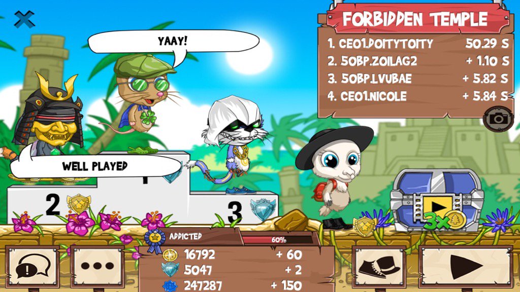 odelisandwich's tweet photo. Want to catch an L? #funrun2 #zoilag2 #LvUBae #Nicole 300th win https://t.co/2lsuy39ESy