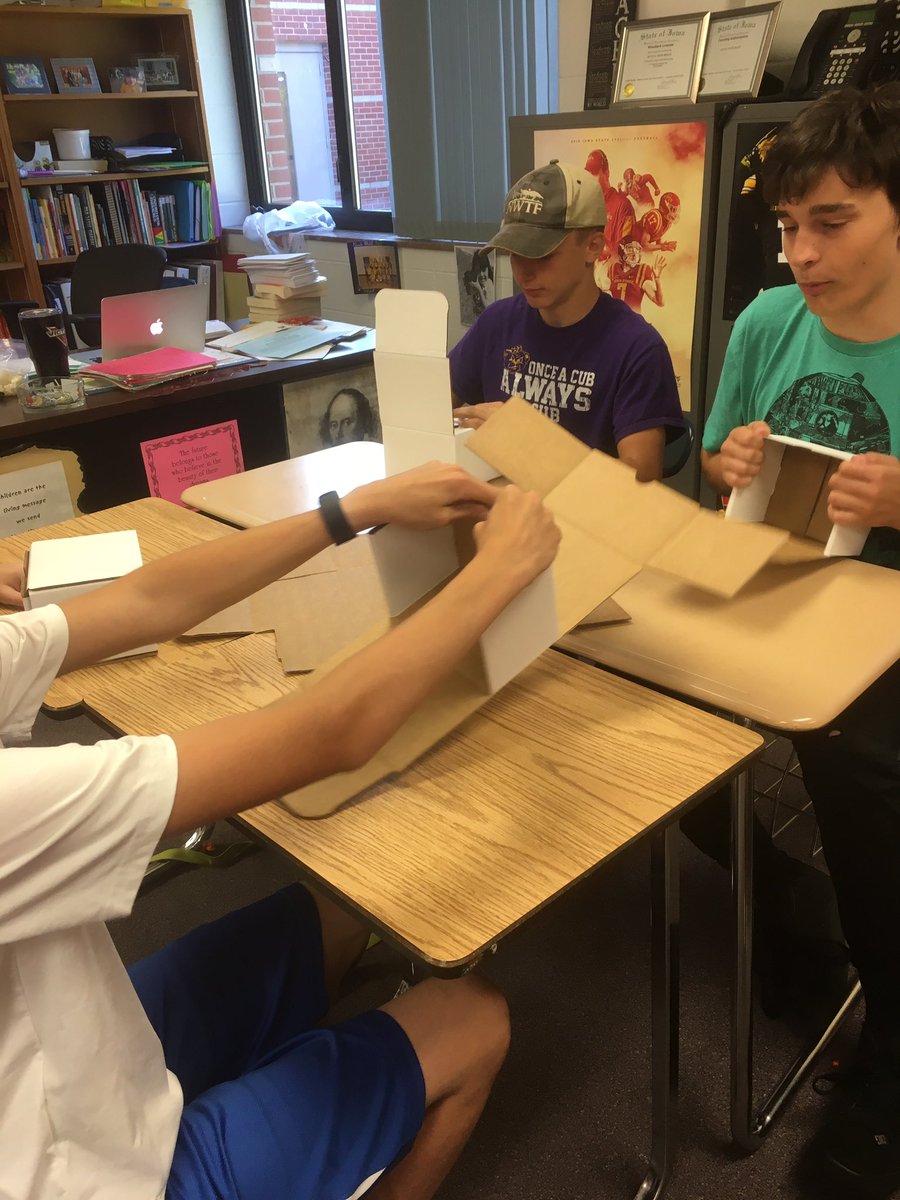 EDLisaHartman's tweet photo. Care packages for veterans in Mrs. Besch's room. #NevadaCubPride https://t.co/whzY1BgZwb