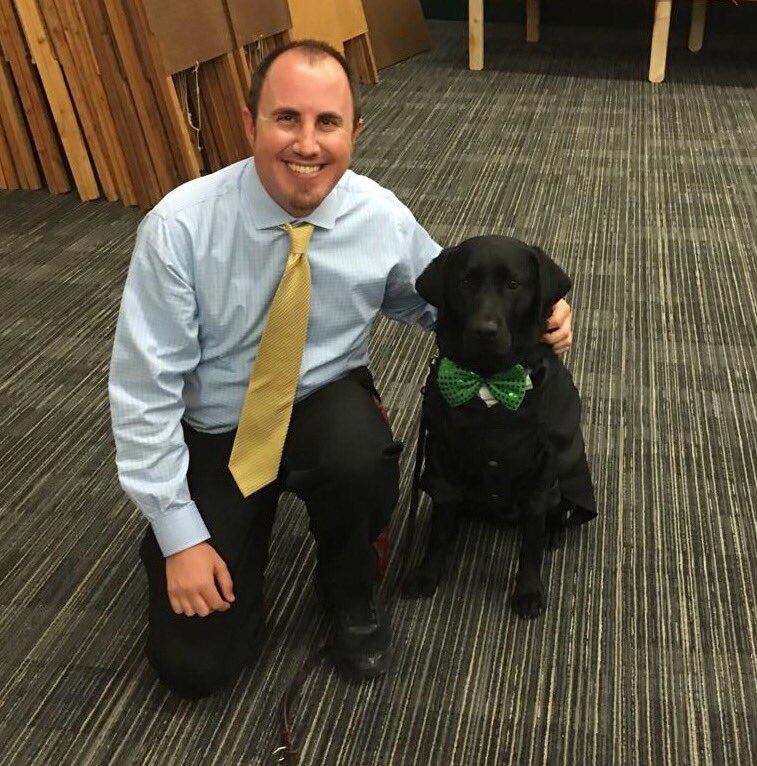 GDApuppy's tweet photo. Mullen's favorite student! https://t.co/hp816iJf1M