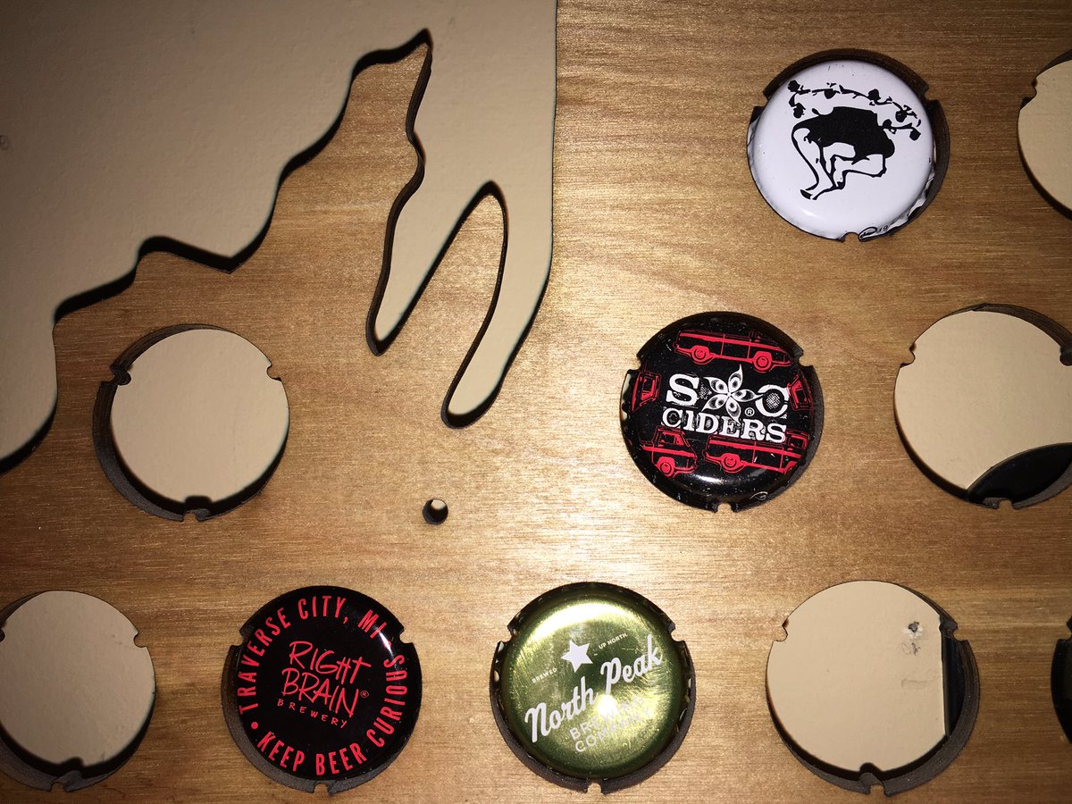 jaheeres's tweet image. Finally added @CityofTC beers to my @beercapmaps @rightbrainbrew @northpeakbeer and @ShortsBrewing you get a shoutout too. #beercapmaps#beer