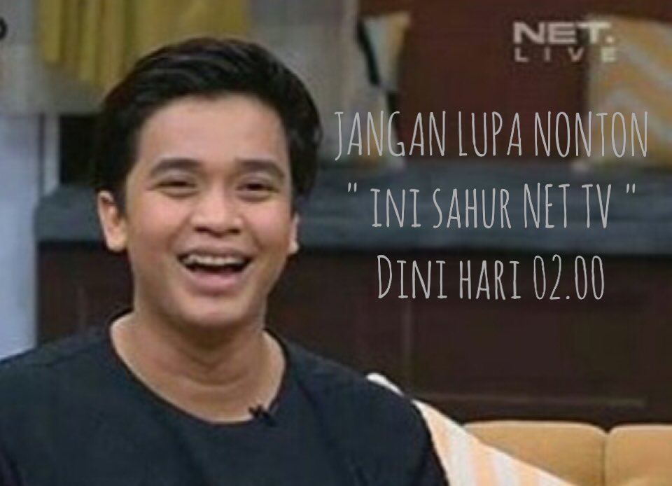 Jangan lupa nonton yaaa <a href="/bangbily/">Billy Syahputra</a> <a href="/makverazanobia/">vera zanobia sukari</a> <a href="/inisahur_net/">Ini Sahur - NET.</a> <a href="/netmediatama/">Netmedia</a>