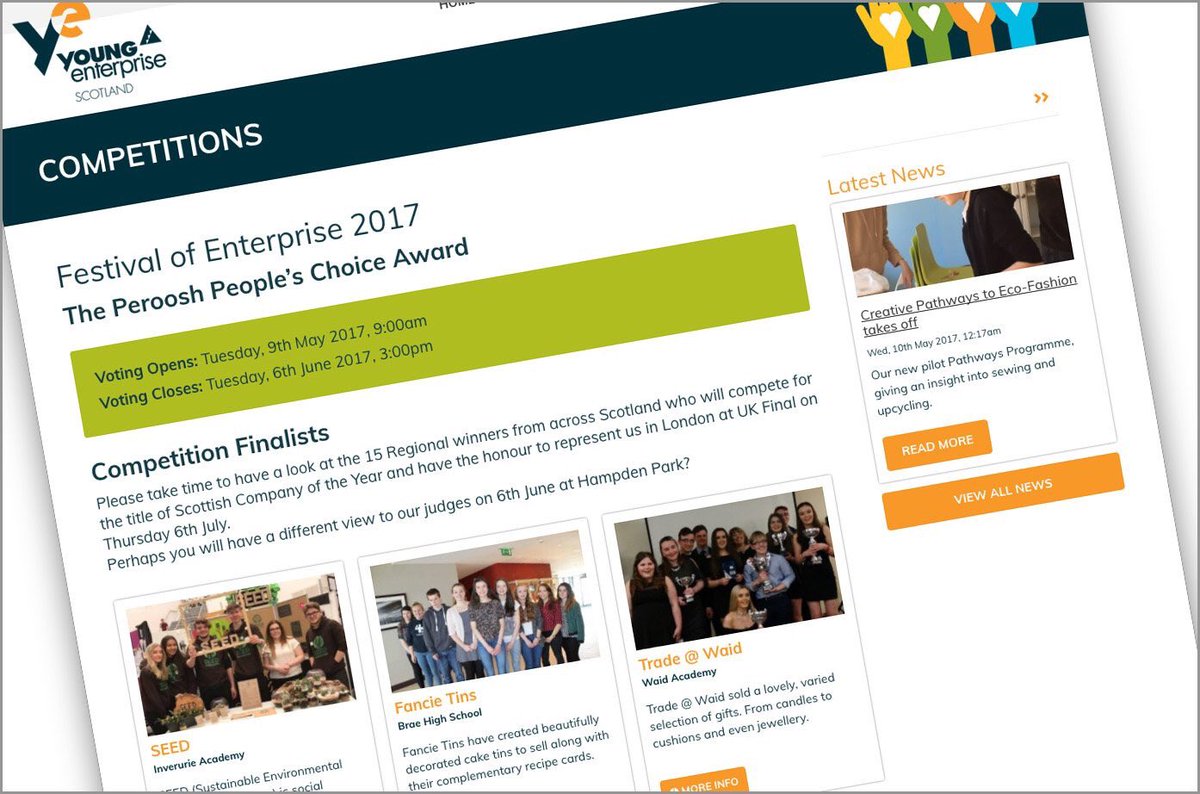 perooshUK's tweet photo. ONLY 4 DAYS LEFT to vote for your favourite finalist in the Peroosh People's Choice Award - tick tock! @YE_Scotland https://t.co/CNFz74URwJ https://t.co/gMKMkw1mSS
