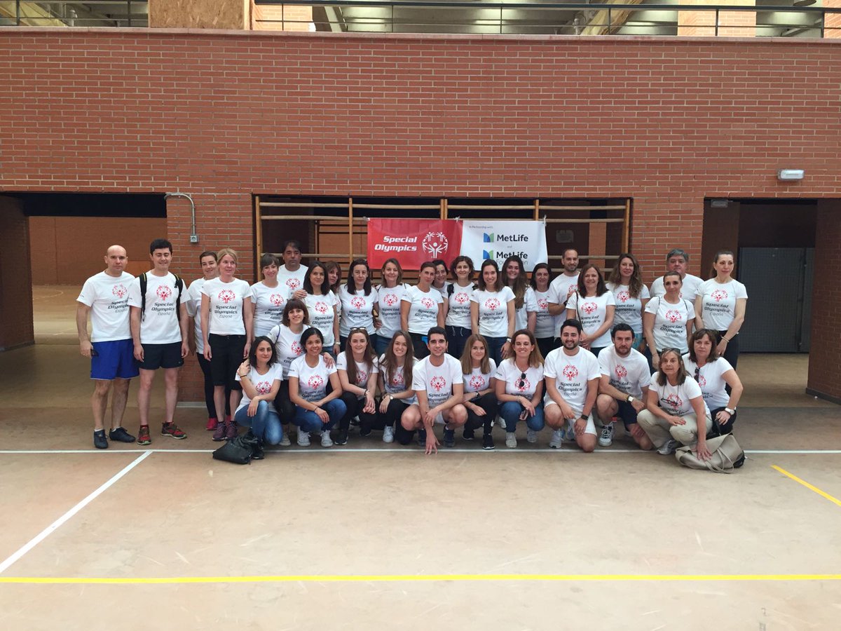 SOMadrid_'s tweet photo. Hemos pasado una mañana de 10 con @MetLifeES en #MetLifeCW. ¡Esperamos seguir disfrutando muchas jornadas como ésta! #specialolympicsmadrid https://t.co/gvLTC1sDZI