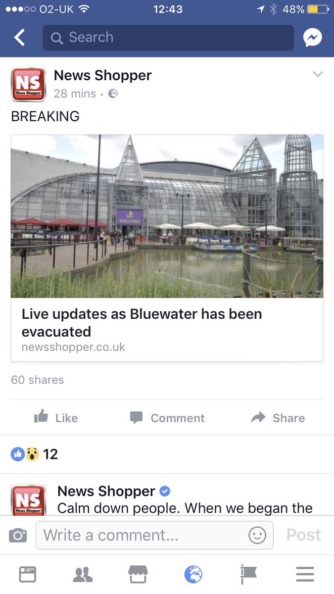 joannajones35's tweet photo. @NewsShopper absolutely disgusted at your scaremongering headline in light of recent events! Then the disgusting reply to readers comments! https://t.co/Me9YSBSKUk