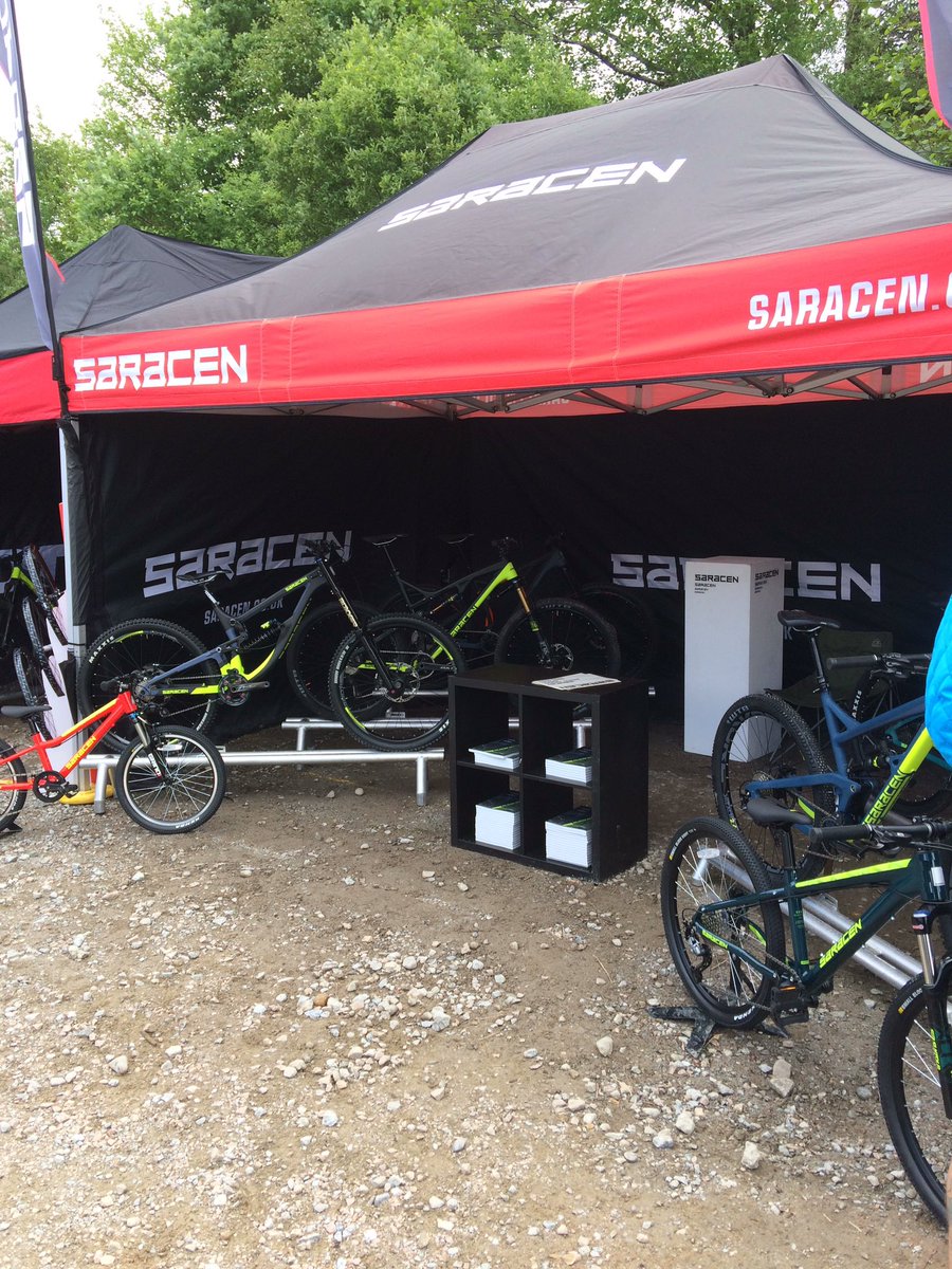 SaracenBikes's tweet photo. Stand up and full of bikes at #FortWilliam @UCI_MTB World Cup. Who is coming along this weekend? https://t.co/bJXdJO07Qq