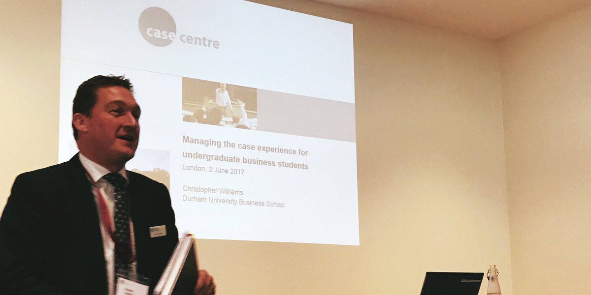 UCL_B_Analytics's tweet photo. Great discussion on case study learning w @CaseCentre #undergradsandcases w #scottandrews of @WorcesterUni and #markschofield of @edgehill https://t.co/QUeKOq5uPt