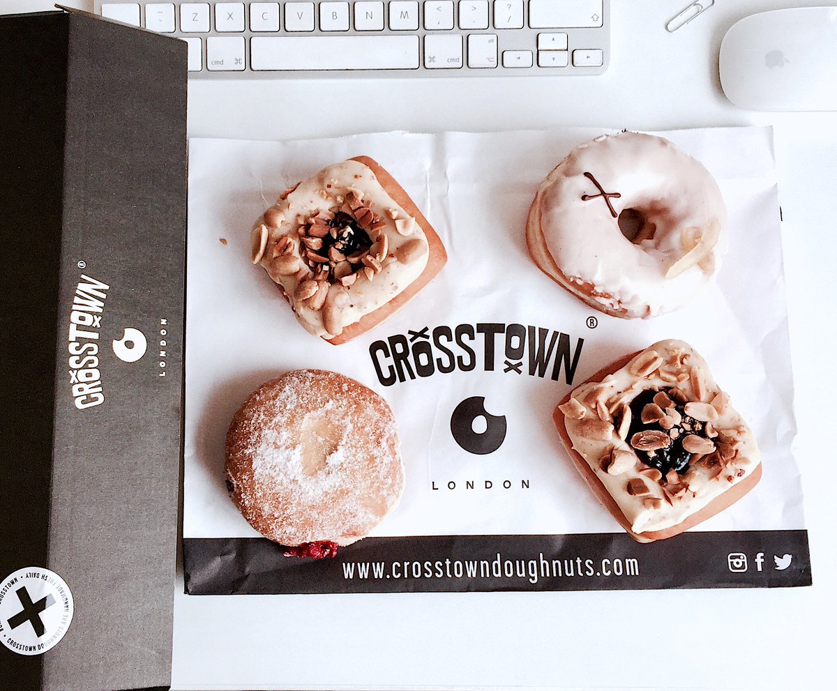 LDRsocial's tweet photo. It's #nationaldoughnutday! We are treating ourselves with some incredible @CrosstownDough doughnuts #FridayFeeling #LDRspirit https://t.co/DirlihOX4P