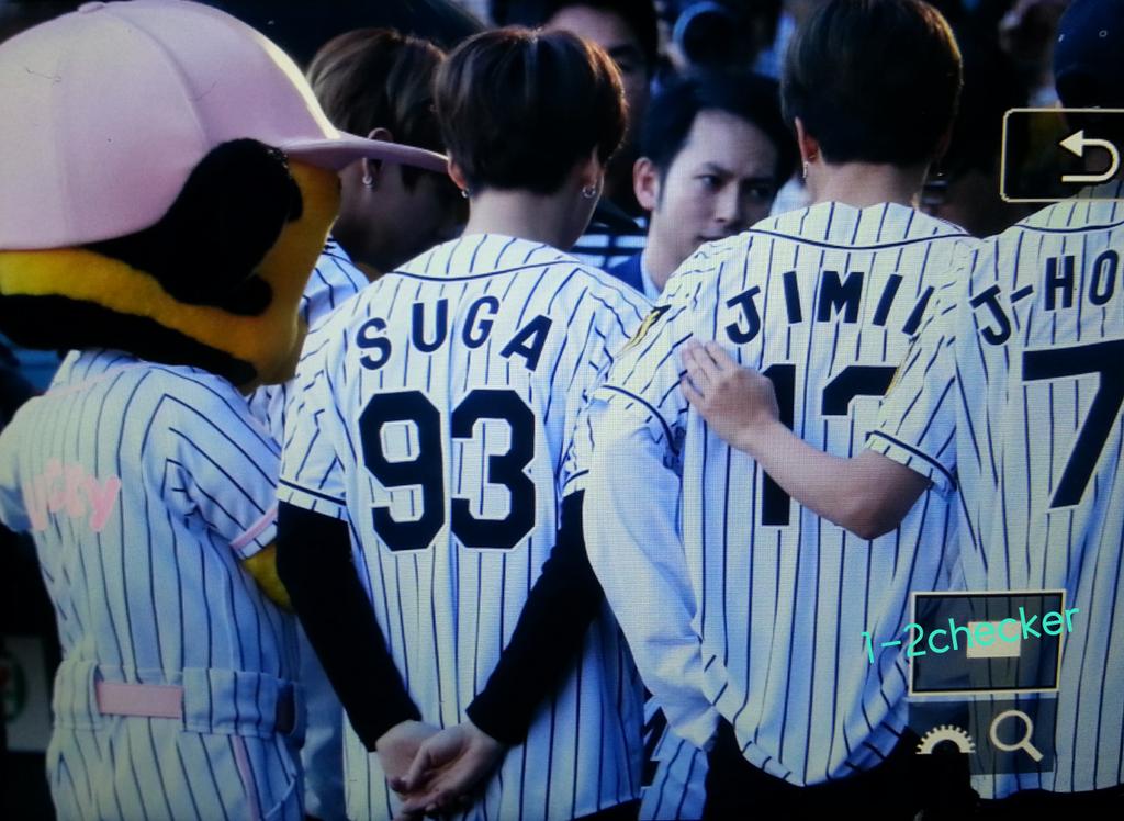 Suga dengan jersey nomor 93