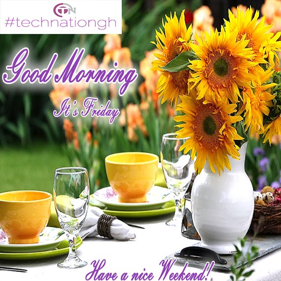 TechNationgh's tweet image. Let's enjoy this weekend to the fullest.#TGIF #beautifulweekend