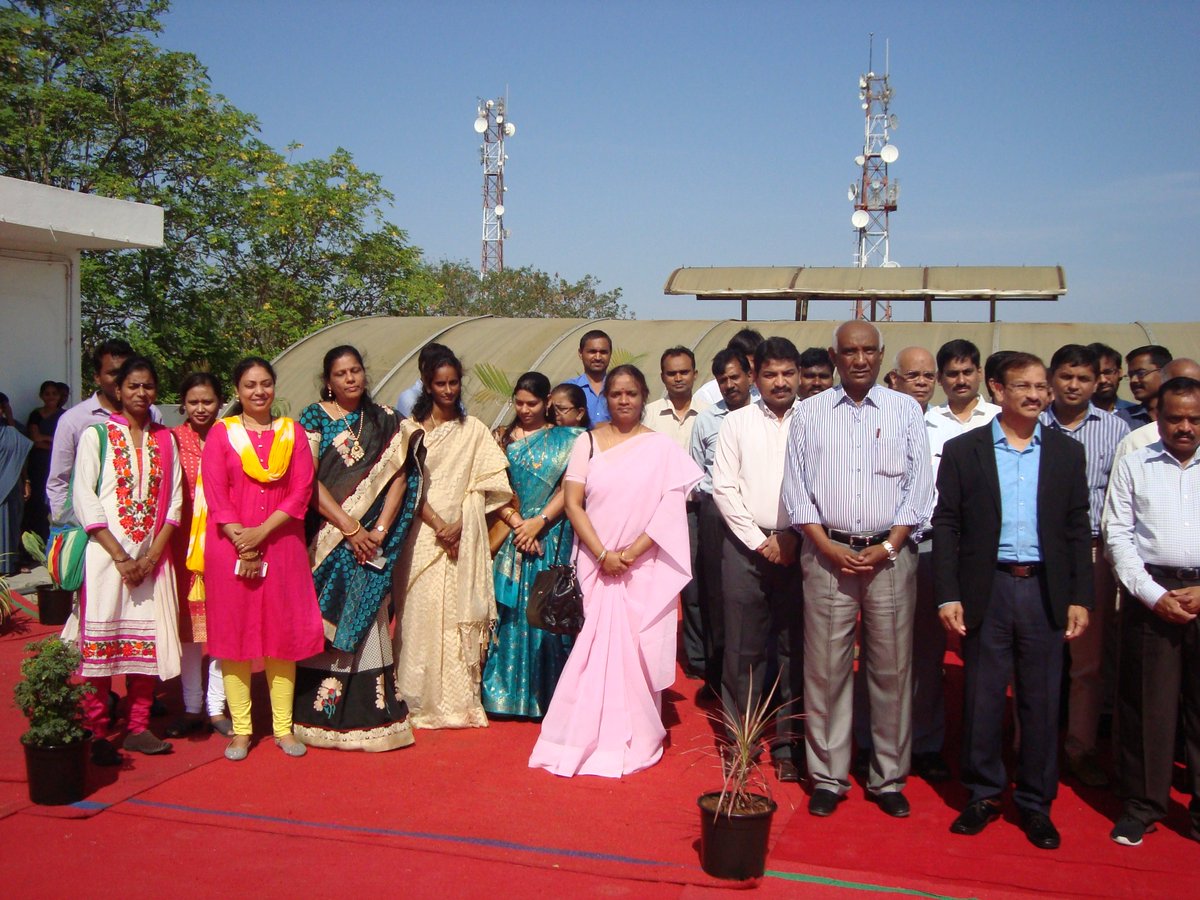 cgg_hyd's tweet photo. On the occasion of Telangana State formation day, the National Flag was hoisted by the DG in CGG. #CGGHYD #TelanganaFormationDay https://t.co/26V2ByP7Ig