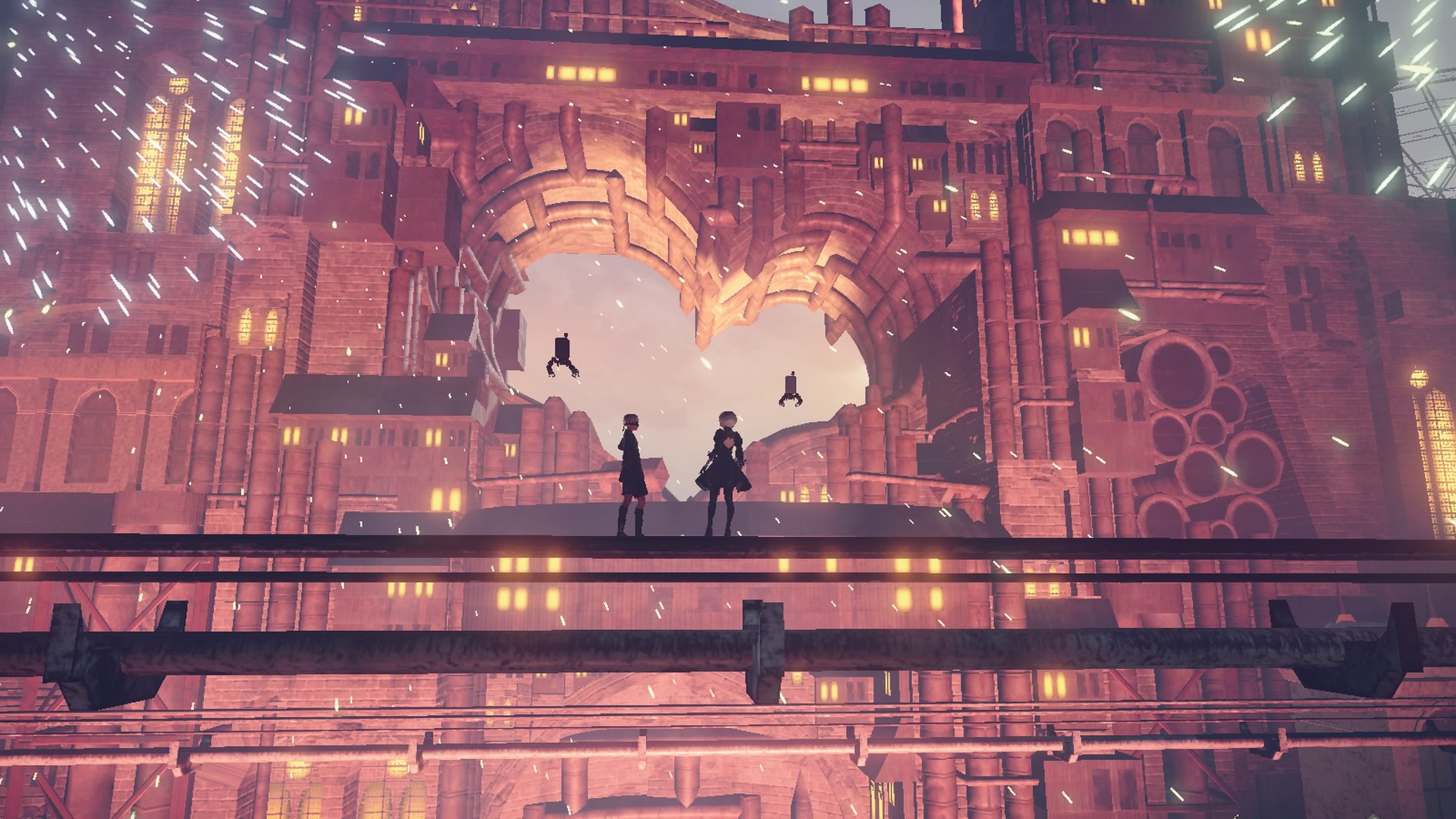 توییتر Neko Nyazilla در توییتر 遊園地廃墟でカップルっぽいスクショを撮りまくった Nier ニーアオートマタ 2b 9s T Co Dtfqqrnerc