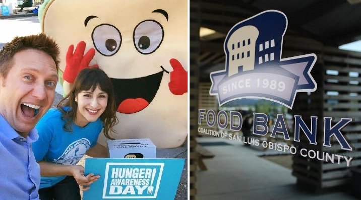 KSBY's tweet photo. .@tvdave & @slofoodbank collecting donations for Hunger Awareness Day on Friday:
https://t.co/JvYXiy1gYz
#slofoodbank #KSBYNews #had2017 https://t.co/Hs1Bpj033u