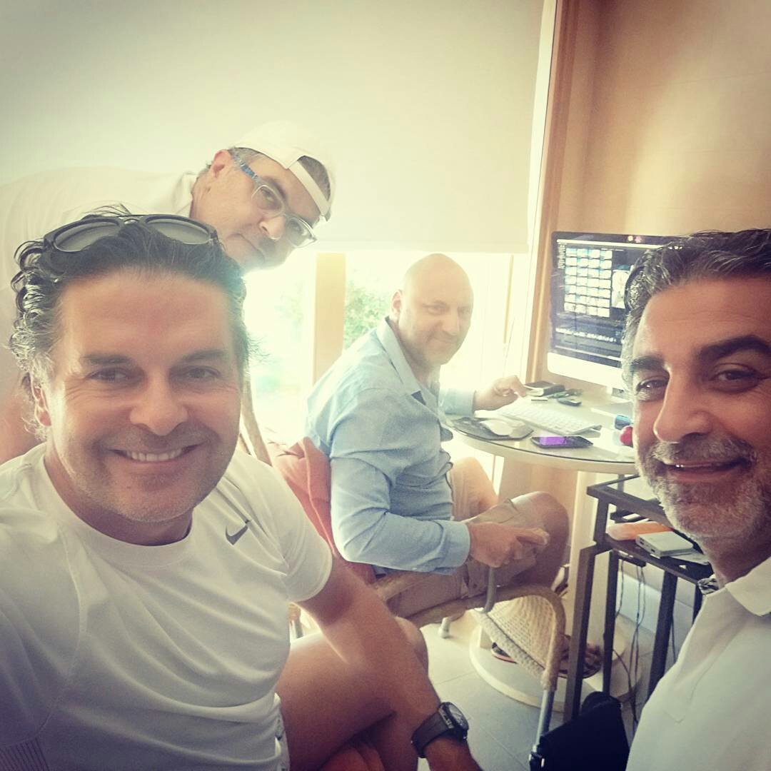 raghebalama's tweet photo. من داخل الأستوديو مع المخرج #pickcodes
نضع اللمسات الأخيرة لڤيديو كليب اغنية #تركني_لحالي ....قريبا. جدا. ...لكم مع المحبة https://t.co/xwMG3Bd1Is
