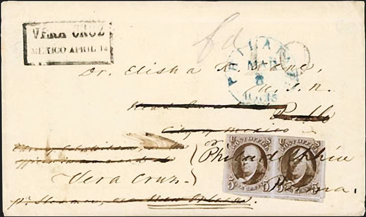 LinnsStampNews's tweet photo. ‘Trifecta’ 1848 naval cover tops $19,000 in #Rumsey sale at #Westpex show: https://t.co/4pckvJ60Is #AuctionRoundup https://t.co/jiezWtg5g4