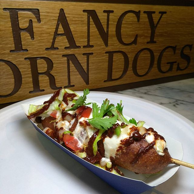Chefya_'s tweet photo. A friday #brunch: Dogpool, a Chimichanga corn dog🌭. Become a #chef on Chefya today: https://t.co/mmQkkolmwB #foodie #food #recipe https://t.co/dRKDJ2Tj1h