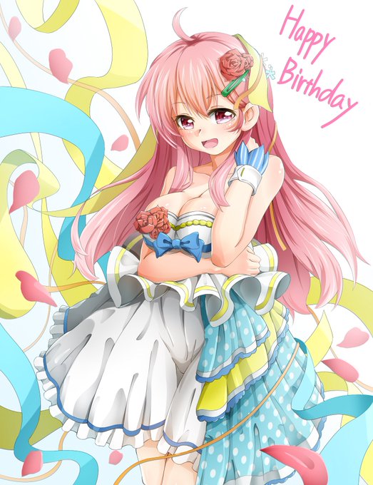 あおけさんがTwitterに投稿した西園ホノカ(ゾンビランドサガ)のイラスト。