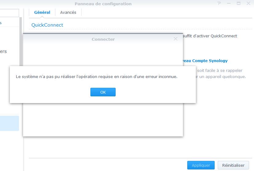 ASSISTANCE_7j7's tweet photo. @Synology Impossibility to create quickconnect account this morning ? Someone of Syno can help me ? https://t.co/sftrHNJvWN