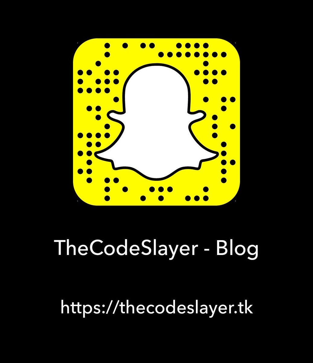 TCodeSlayer's tweet image. Can't find us? we made it easy and simple.