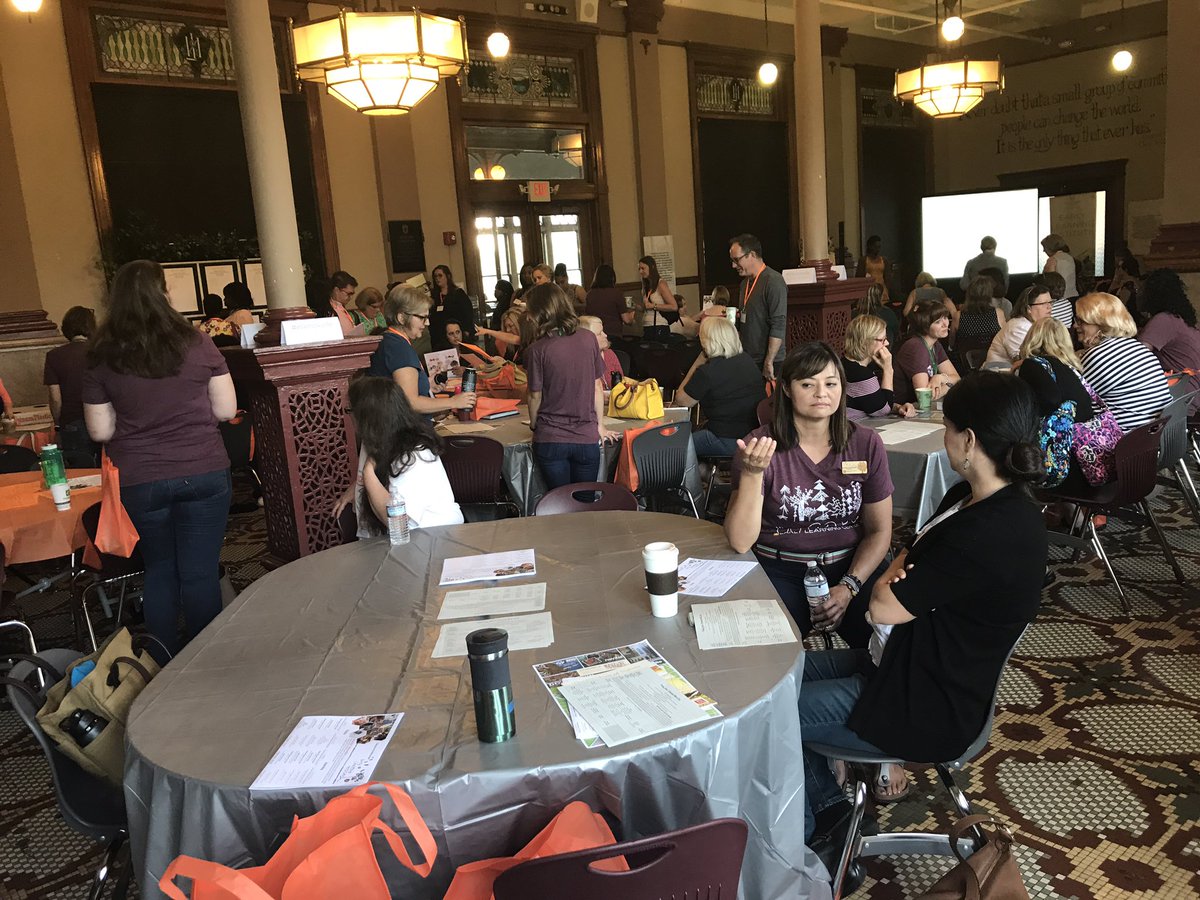 UT_ELC's tweet photo. The third annual Early Learning Institute has begun! #ELIKnoxville https://t.co/W88XrUqaA7