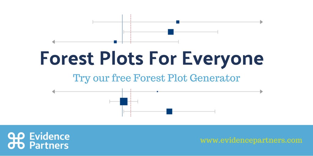 evidencepartner's tweet image. Need a #forestplot? #systematicreviews #evidencebased #medlibs #HEOR #healtheconomics ow.ly/IsZc30bOD0g