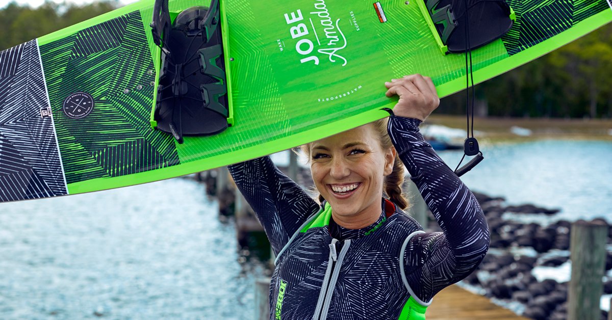 Our girls deserve the best: this is our thinnest&amp; flexiest ladies-board ever. This is the Armada.

jobesports.com/jobe-armada-wa…