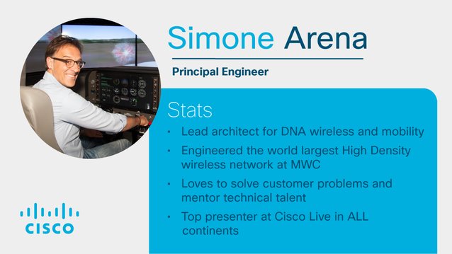 What does the future of #networking hold? Cisco Principal Engineer Simone Arena shares unique insight to help: bit.ly/2ryRvS5