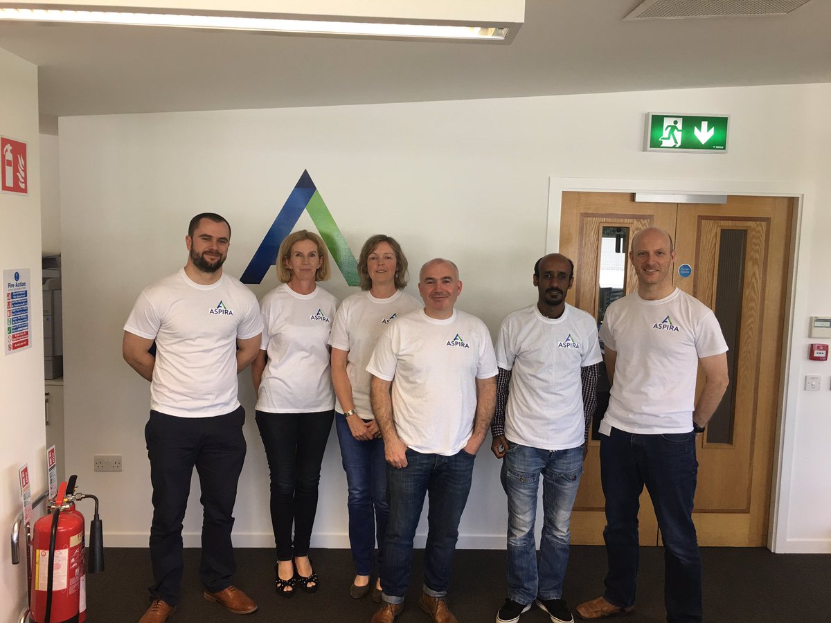 AspiraHQ's tweet photo. Aspira team getting ready for the @TheCorkMarathon 
Let's hope the sun shines!
Best of luck to everyone😀 https://t.co/z9qIm1FxtJ