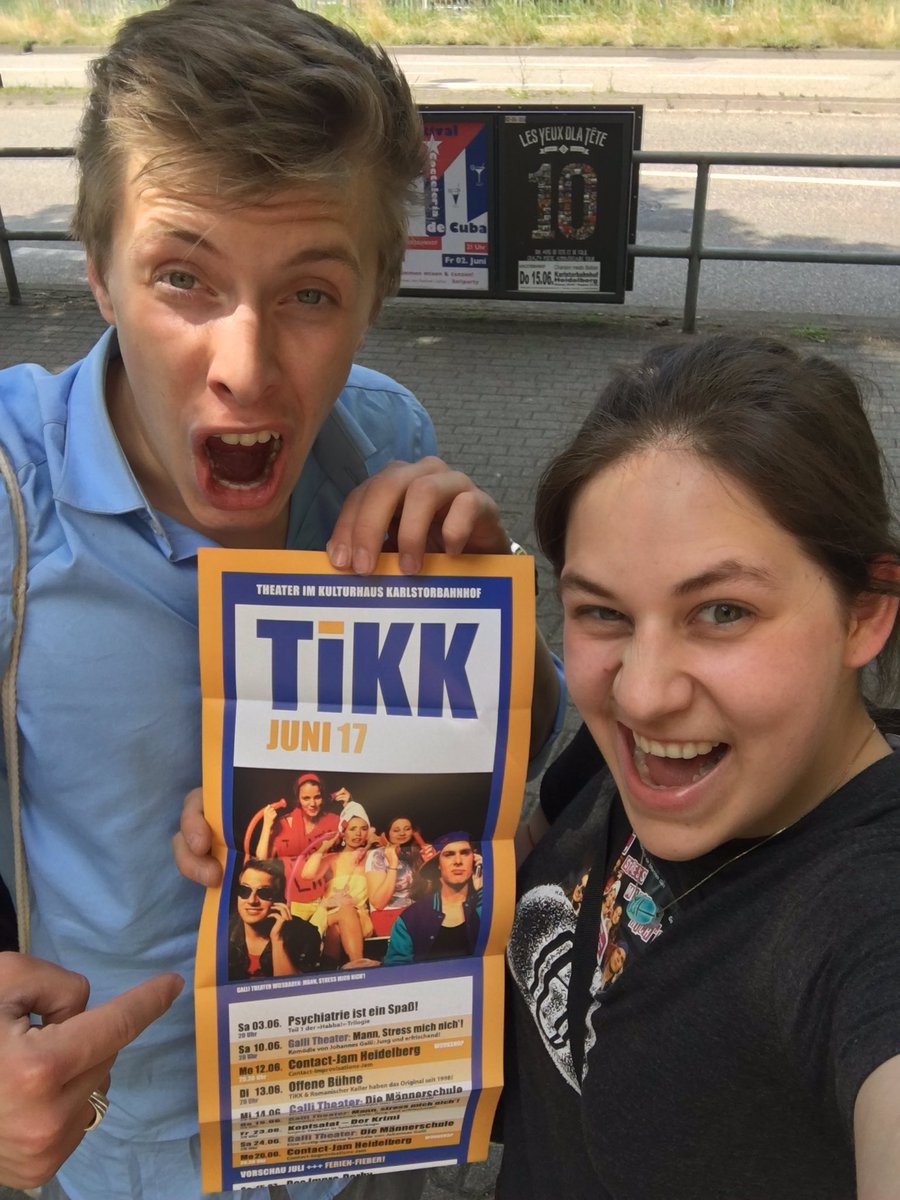 CarolinaReise's tweet photo. #Heidelberg #GalliTheater #TiKKTheater #TiKK #10.Juni @finn_kamm https://t.co/L8yGh1XuS9