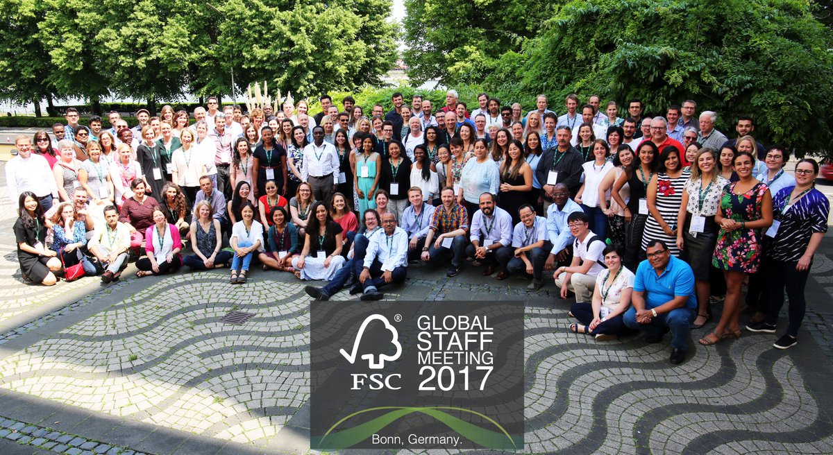 FSC_IC's tweet photo. The #OneFSC family! Thanks to all for participating in our annual Global Staff Meeting! #ForestsForAllForever https://t.co/OSTNCvtDVv