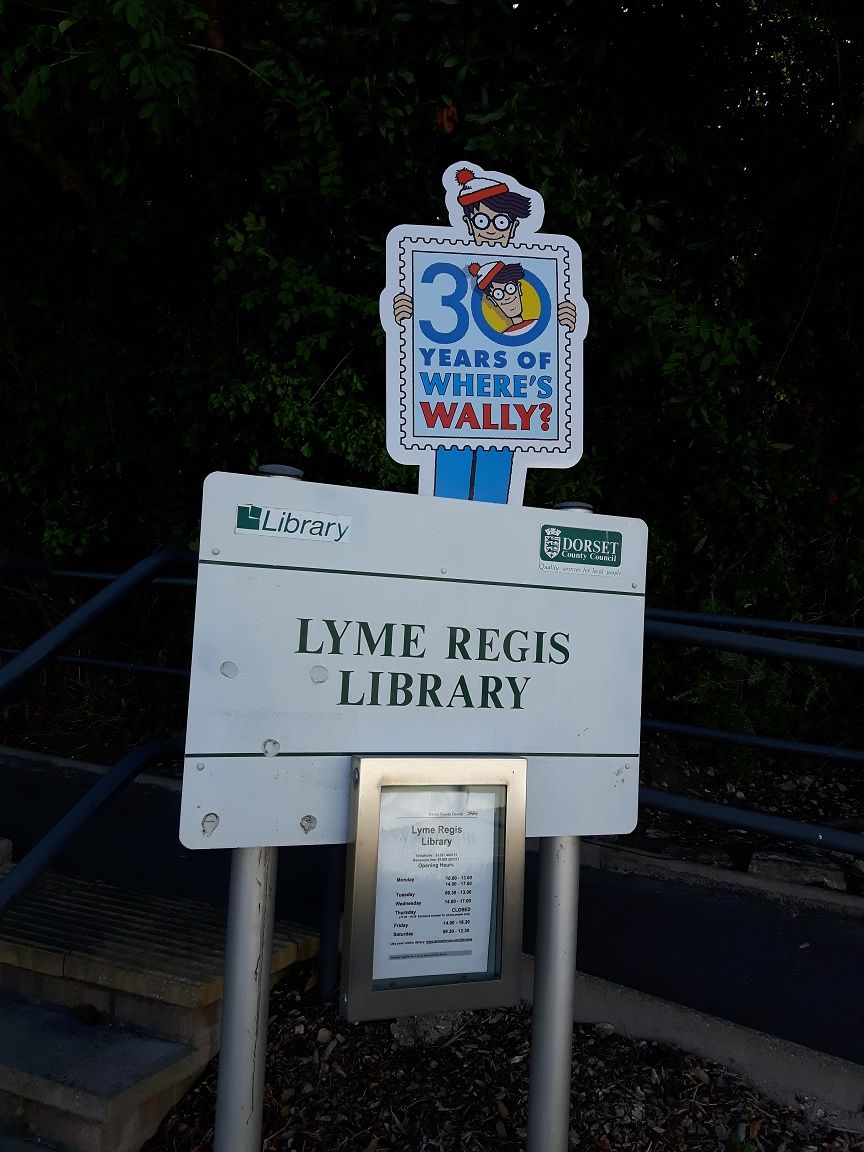 DorsetLibraries's tweet photo. Great fun has been had all week at #LymeRegisLibrary celebrating 30years of Where's Wally? https://t.co/V5UFWHVfWT