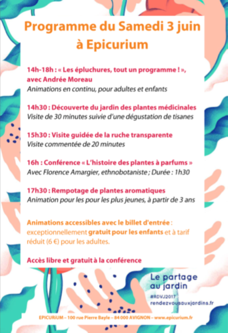 Epicurium_'s tweet photo. 3 juin RDV aux Jardins : animations tous publics : ateliers, visites, conférence...Entrée gratuite pour les enfants 😉https://t.co/YemVdVC8vD https://t.co/3LzQNUJ6sq
