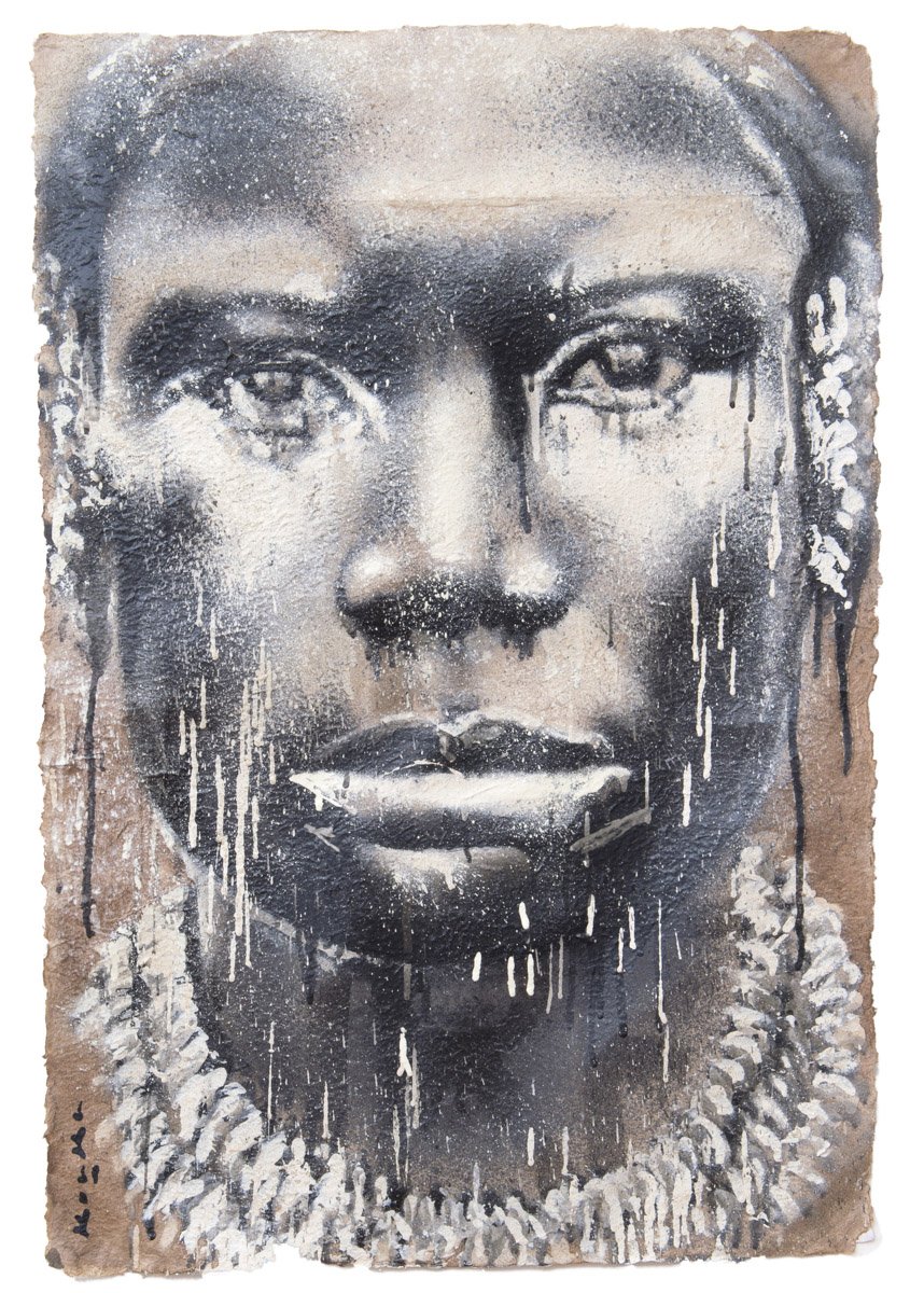 ONG_PPA's tweet image. Soyez l'heureux propriétaire de ce tableau sur #PapierAntemoro de #Kouka. Participez à la #VenteAuxEnchères 8 juin de-lair.com