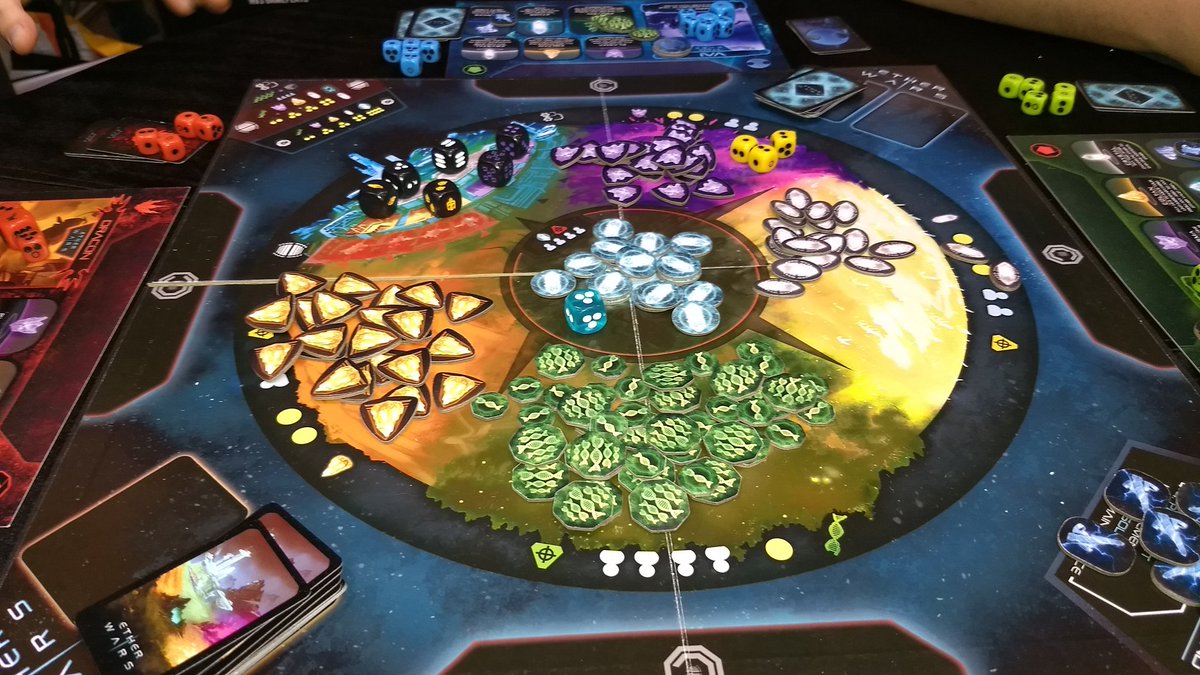 CardCultist's tweet photo. Awesome playthrough of #EtherWars.... Great game! https://t.co/kSiQwkJZdg