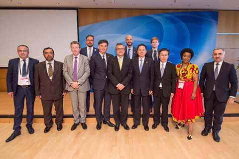 SindiChikunga's tweet photo. Ministers Rountable: Regulating for Sharing Economy.  Attendees. 
#ITF2017
#Leipzig #Germany https://t.co/ahtvqIopvG
