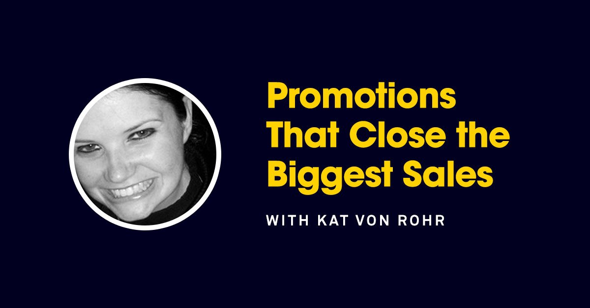 ConversionCast's tweet photo. ConversionCast: Promotions That Close the Biggest Sales | Episode 1.7 with Kat Von Rohr https://t.co/LMPds3iuQW https://t.co/kDQEtHlNmX