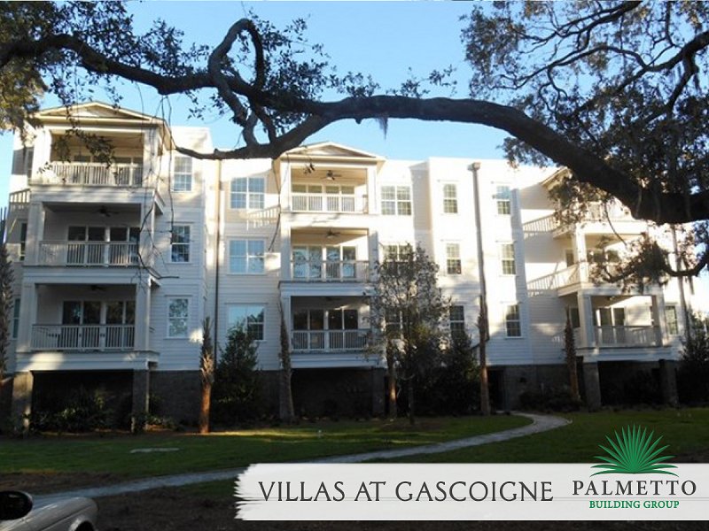 PalmettoBuild's tweet photo. The Villas at Gascoigne by #PalmettoBuildingGroup is a gated community with luxury condos, pool and pedestrian area. https://t.co/3UnYot5E2t