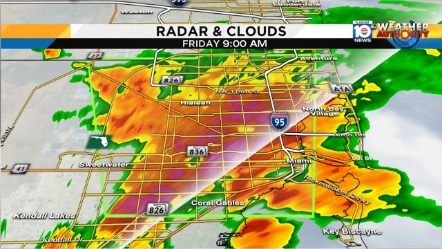 Flood advisory for portions of #Miami-Dade until 12pm. This includes Hialeah, Coral Gables & South Miami. https://t.co/7woBoNEGRF