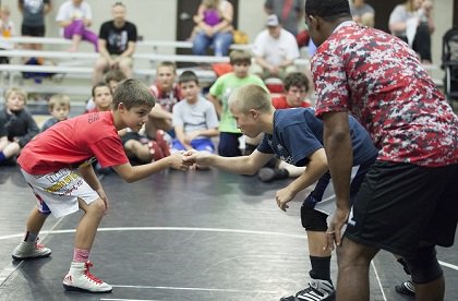 sanford_complex's tweet photo. Among the FREE #LegendsForKids sports clinics we're hosting next week: Wrestling. @LegendsOfGold will be there to lead. June 10, 12:30 p.m. https://t.co/9wOORP4nsa