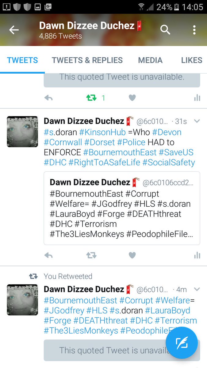 DjDizzeeDuchez's tweet photo. #BournemouthEast #Britain blicking my #Right show evidence truth
Don't know why I'm bothered it's been aired #News #WorldWide since 2009 https://t.co/TFkg1sVgGg