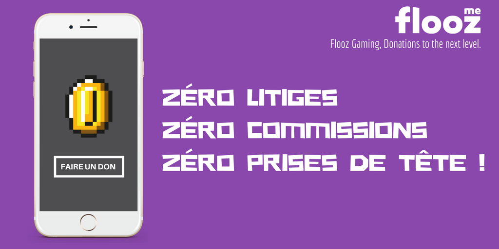 FloozGaming's tweet photo. Pour tous vos #streams ce #weekend , recevez vos #dons sans commissions et sans litiges avec #Flooz https://t.co/zWGOEPFpE1 #FloozArmy https://t.co/V7nvicJ12h