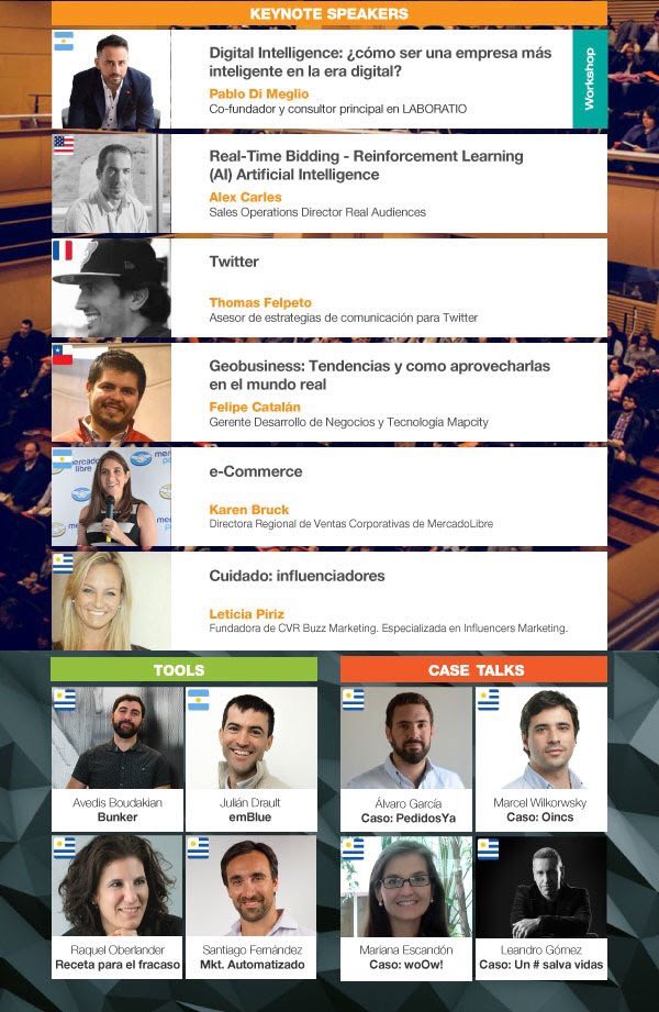 mari_escandon's tweet photo. Un honor participar en el congreso de Marketing Digital &amp; Mobile #eMarketers17 y representar a @woowuruguay 👉 https://t.co/9NgHkrXgrK https://t.co/kC3ZgCeCqi