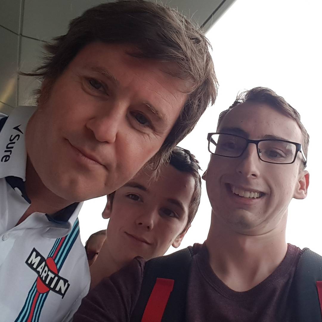 Barky500's tweet photo. Also met keke Rosberg, david croft, Alex wurz and Rob smedley https://t.co/YyhpYG5Qtv