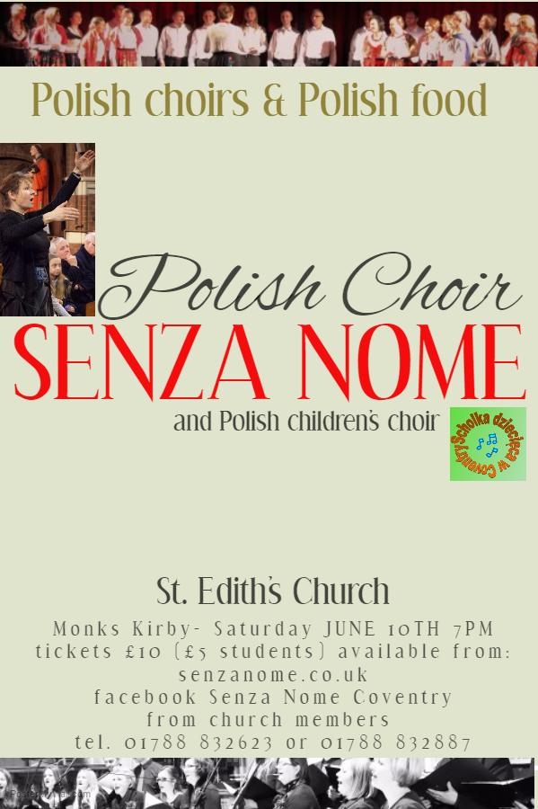 Food and music included in the price! Monks Kirby concert June 10th, tickets £10 senzanome.co.uk #coventry #concert #live #music
