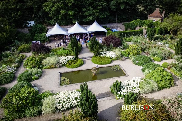 Not long now until our #weddingshowcase Open Evening on Wednesday 14th June, 6.30-9.00pm <a href="/LoseleyPark/">Loseley Park</a>  The #walledgardens look stunning!